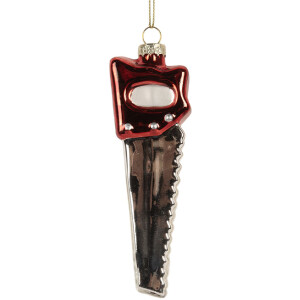 Adorno navideño Clayre & Eef 6GL5257 4x3x13 cm...