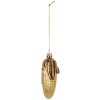 Adorno navideño Clayre & Eef 6GL5259 Ø 4x10 cm dorado