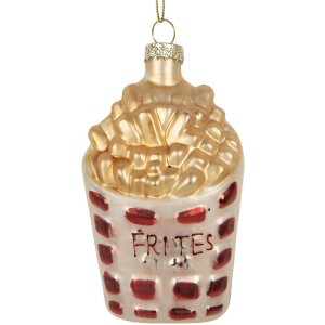 Adorno navideño Clayre & Eef 6GL5260 6x3x10 cm...
