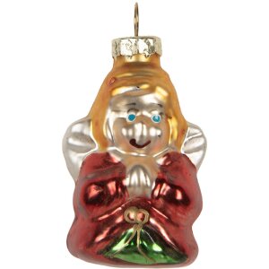 Clayre & Eef 6GL5262 Adornos Navideños Set 20 28x20x4 cm