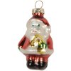 Clayre & Eef 6GL5262 Adornos Navideños Set 20 28x20x4 cm