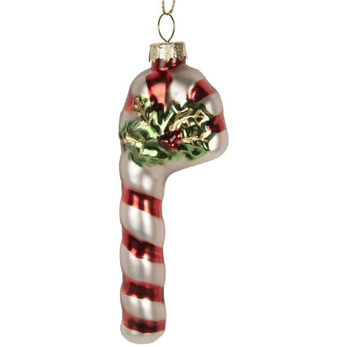 Adorno navideño Clayre & Eef 6GL5264 4x3x12 cm