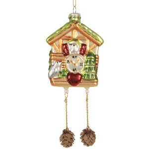 Adorno navideño Clayre & Eef 6GL5265 7x4x10/17...