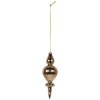 Clayre & Eef 6GL5269 Adorno de Navidad Ø 5x15 cm Dorado
