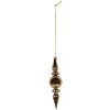 Adorno navideño Clayre & Eef 6GL5271 Ø 5x19 cm Dorado