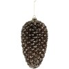 Adorno de Navidad Clayre & Eef 6GL5274 Ø 12x24 cm plateado