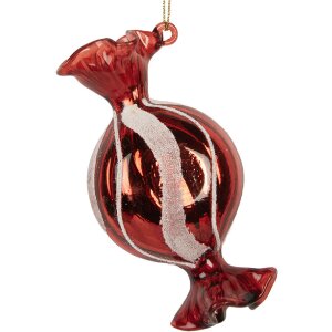Adorno navideño Clayre & Eef 6GL5282 5x4x10 cm