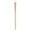 Adorno navideño Clayre & Eef 6GL5285 Ø 2x25 cm Dorado