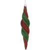 Clayre & Eef 6GL5286 Adorno de Navidad Ø 5x22 cm