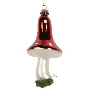 Adorno navideño Clayre & Eef 6GL5287 Ø...