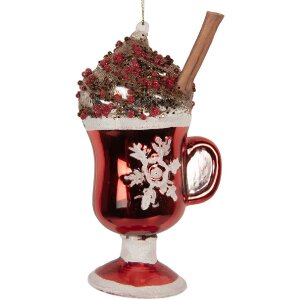 Adorno navideño Clayre & Eef 6GL5289 7x6x12 cm...