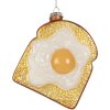 Adorno navideño Clayre & Eef 6GL5290 9x4x11 cm Blanco-dorado