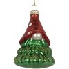 Adorno Navideño Clayre & Eef 6GL5298 Rojo y Verde Ø 5x9 cm