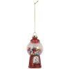 Adorno navideño Clayre & Eef 6GL5303 Ø 5x9 cm Rojo