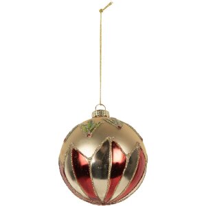 Adorno navideño Clayre & Eef 6GL5316 Ø...