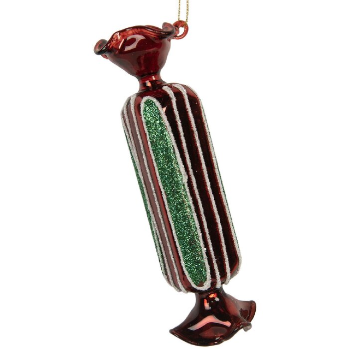 Adorno navideño Clayre & Eef 6GL5320 Ø 4x15 cm