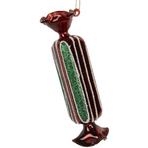 Adorno navideño Clayre & Eef 6GL5320 Ø 4x15 cm