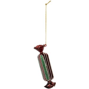 Adorno navideño Clayre & Eef 6GL5320 Ø 4x15 cm
