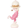 Clayre & Eef 6PR5618 Decoración Elfo 12x8x21 cm Rosa Beige