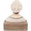 Clayre & Eef 6H2427 Decoración Capitán Figura de madera 16x8x20 cm
