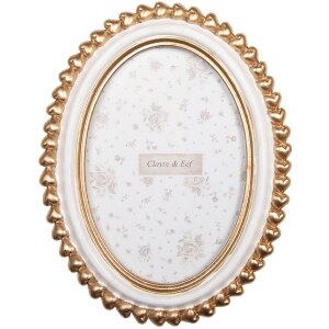 Clayre & Eef 2F1288 Marco de Fotos 15x2x20 cm Dorado...