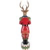 Decoración Reno Clayre & Eef 5PR0155 25x22x82 cm Marrón Rojo