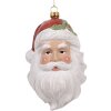 Clayre & Eef 66083 Adorno Colgante Papá Noel 9x7x15 cm