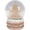 Bola de Nieve Ø 5x7 cm Decoración para Navidad Clayre & Eef 66086
