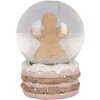 Bola de Nieve Ø 5x7 cm Decoración para Navidad Clayre & Eef 66086