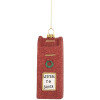 Adorno Colgante Buzón de Correo Clayre & Eef 66091 5x4x11 cm Rojo y Blanco