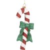 Clayre & Eef 66093 Decoración Adorno Bastón de Caramelo 8x3x17 cm Rojo Blanco
