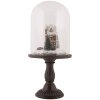Clayre & Eef 6GL5190 Campana de cristal con decoración LED Ø 17x36 cm