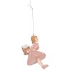 Adorno Ballerina Rosa Clayre & Eef 6PR5304 6x6x10 cm