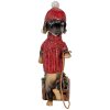 Decoración Perro Teckel Clayre & Eef 6PR5305 8x4x13 cm Marrón Rojo