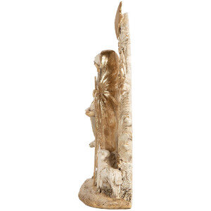 Grupo Navideño Clayre & Eef 6PR5646 19x7x24 cm Beige-Dorado