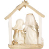 Grupo Navideño Clayre & Eef 6PR5648 10x5x12 cm Beige Dorado