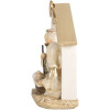 Grupo Navideño Clayre & Eef 6PR5648 10x5x12 cm Beige Dorado