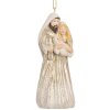 Adorno Navideño Grupo Navideño Clayre & Eef 6PR5649 5x4x11 cm Beige
