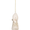 Adorno Navideño Grupo Navideño Clayre & Eef 6PR5649 5x4x11 cm Beige
