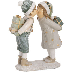 Clayre & Eef 6PR5651 Decoración Infantil 15x6x18 cm Beige Verde