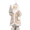 Adorno de Navidad Papá Noel Clayre & Eef 6PR5661 5x4x9 cm Beige/Blanco