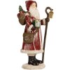 Clayre & Eef 6PR5672 Decoración Papá Noel 12x11x26 cm Rojo y Blanco