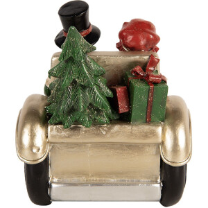 Decoración Niños en Coche Clayre & Eef 6PR5675 22x14x16 cm Dorado