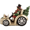 Decoración Niños en Coche Clayre & Eef 6PR5675 22x14x16 cm Dorado