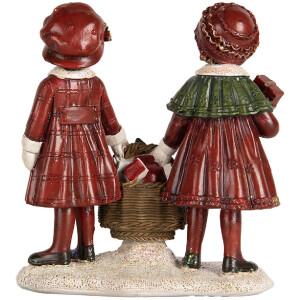 Clayre & Eef 6PR5678 Decoración Infantil Rojo 11x6x12 cm