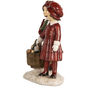 Clayre & Eef 6PR5678 Decoración Infantil Rojo 11x6x12 cm
