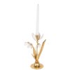 Clayre & Eef 6Y5804 Candelabro 14x10x25 cm Dorado