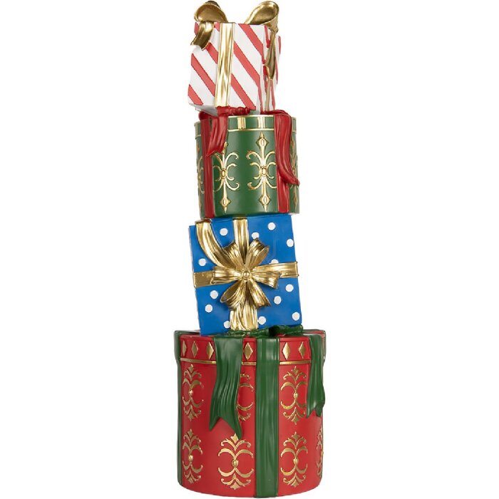 Decoración de Regalos Apilados Clayre & Eef 5PR0191 23x22x71 cm