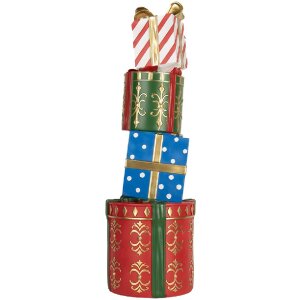 Decoración de Regalos Apilados Clayre & Eef 5PR0191 23x22x71 cm