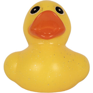 Pato de baño decorativo Clayre & Eef 66342Y 6x6x6 cm Amarillo
